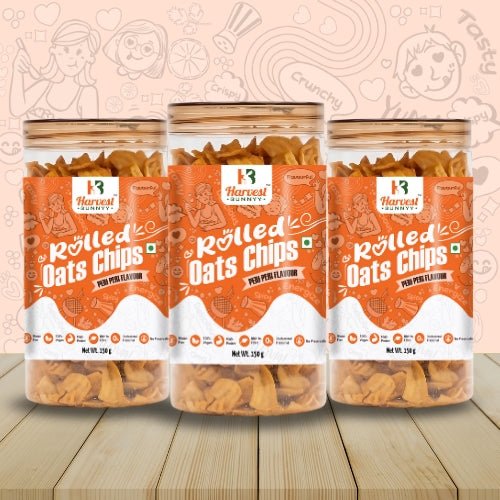 Rolled Oats Chips (Peri-Peri) - 3 Pcs